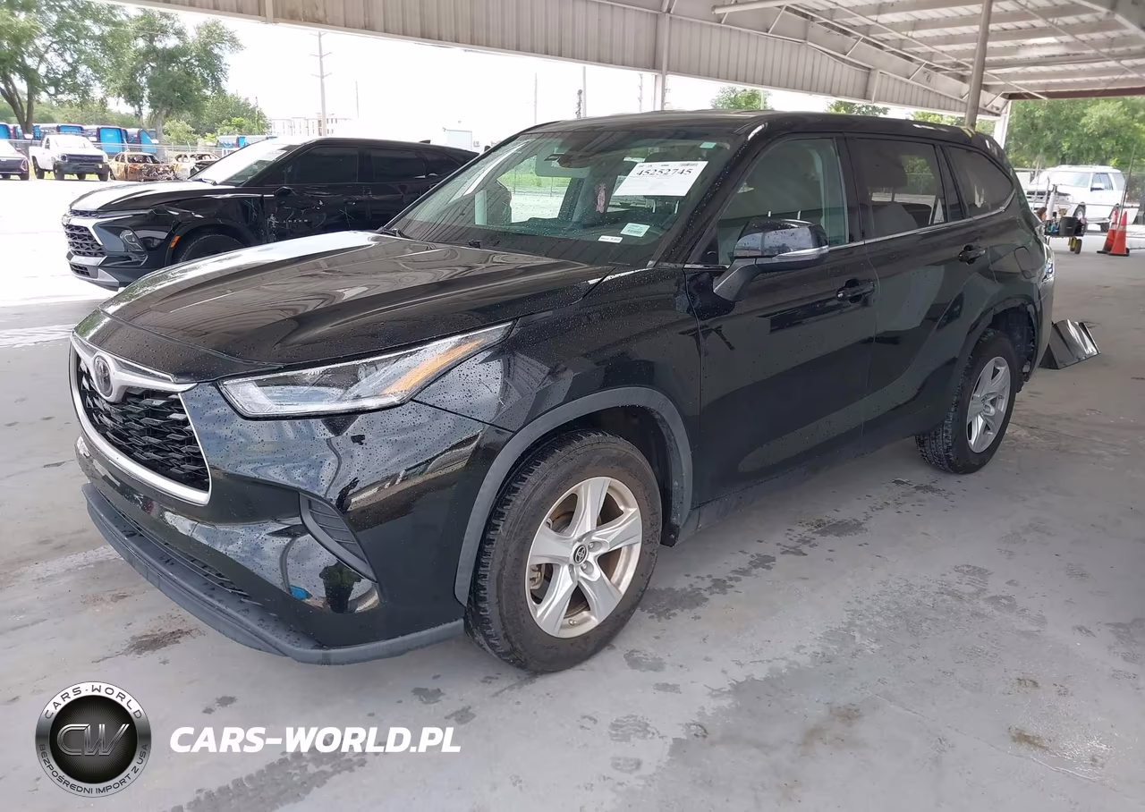2021 Toyota Highlander L VIN:5TDCZRAH6MS516328 - 2