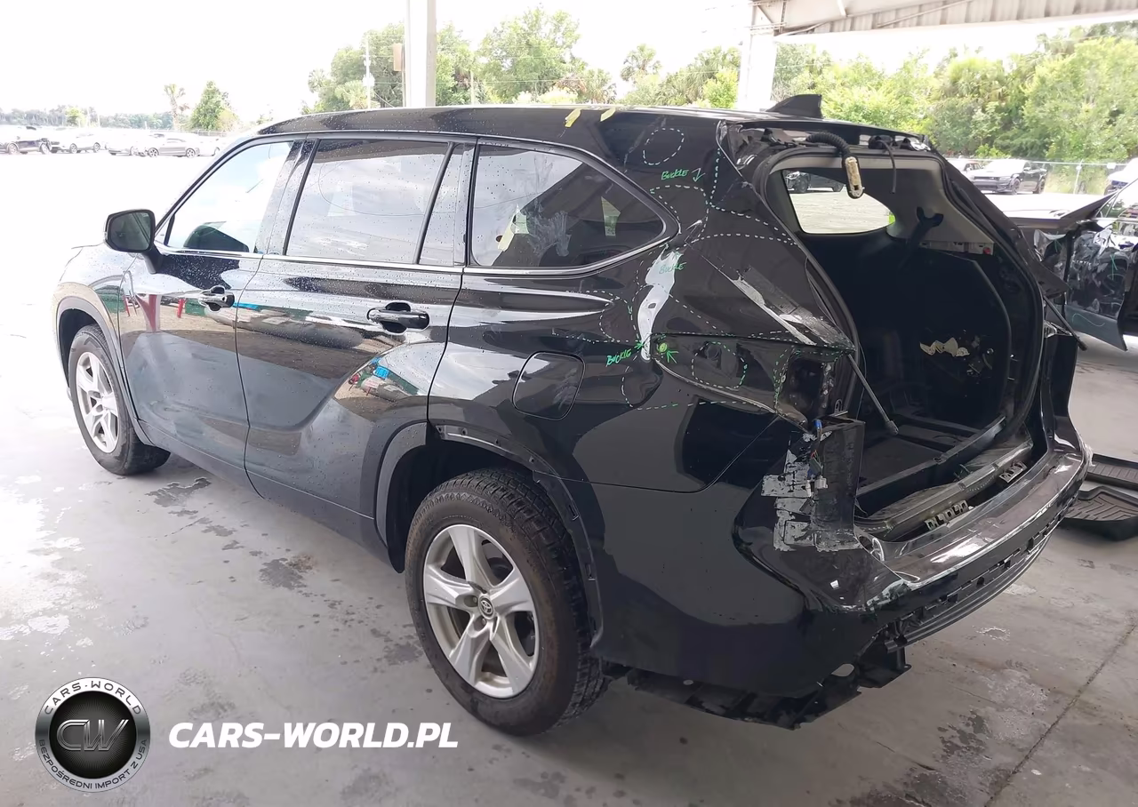 2021 Toyota Highlander L VIN:5TDCZRAH6MS516328 - 3