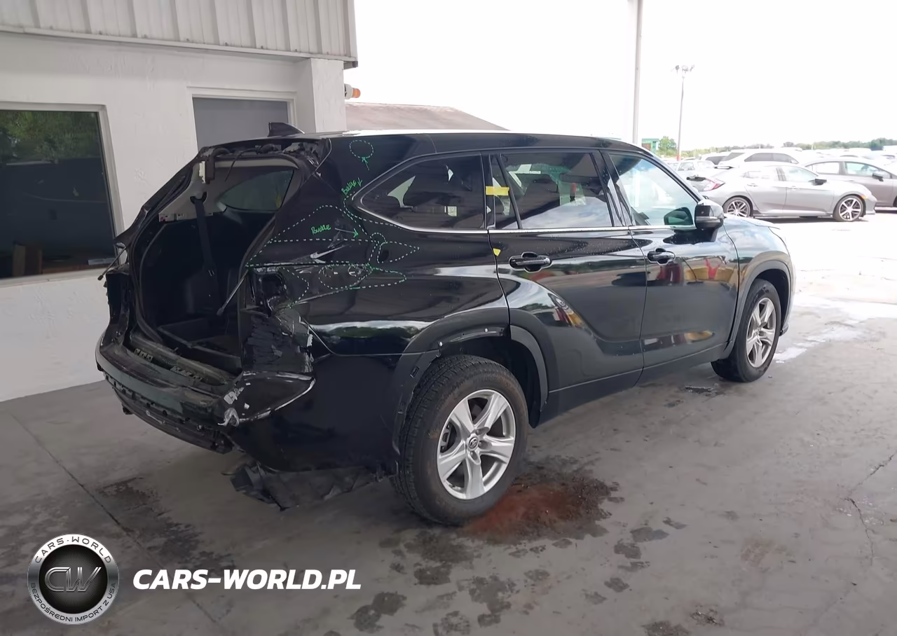 2021 Toyota Highlander L VIN:5TDCZRAH6MS516328 - 4