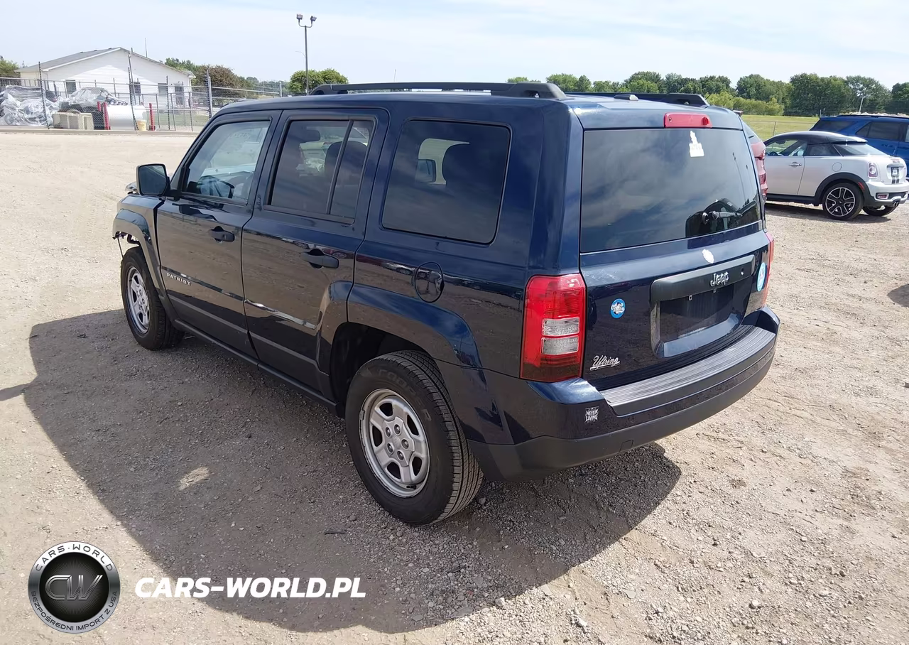 2017 Jeep Patriot Sport Fwd VIN:1C4NJPBA5HD171316 - 3