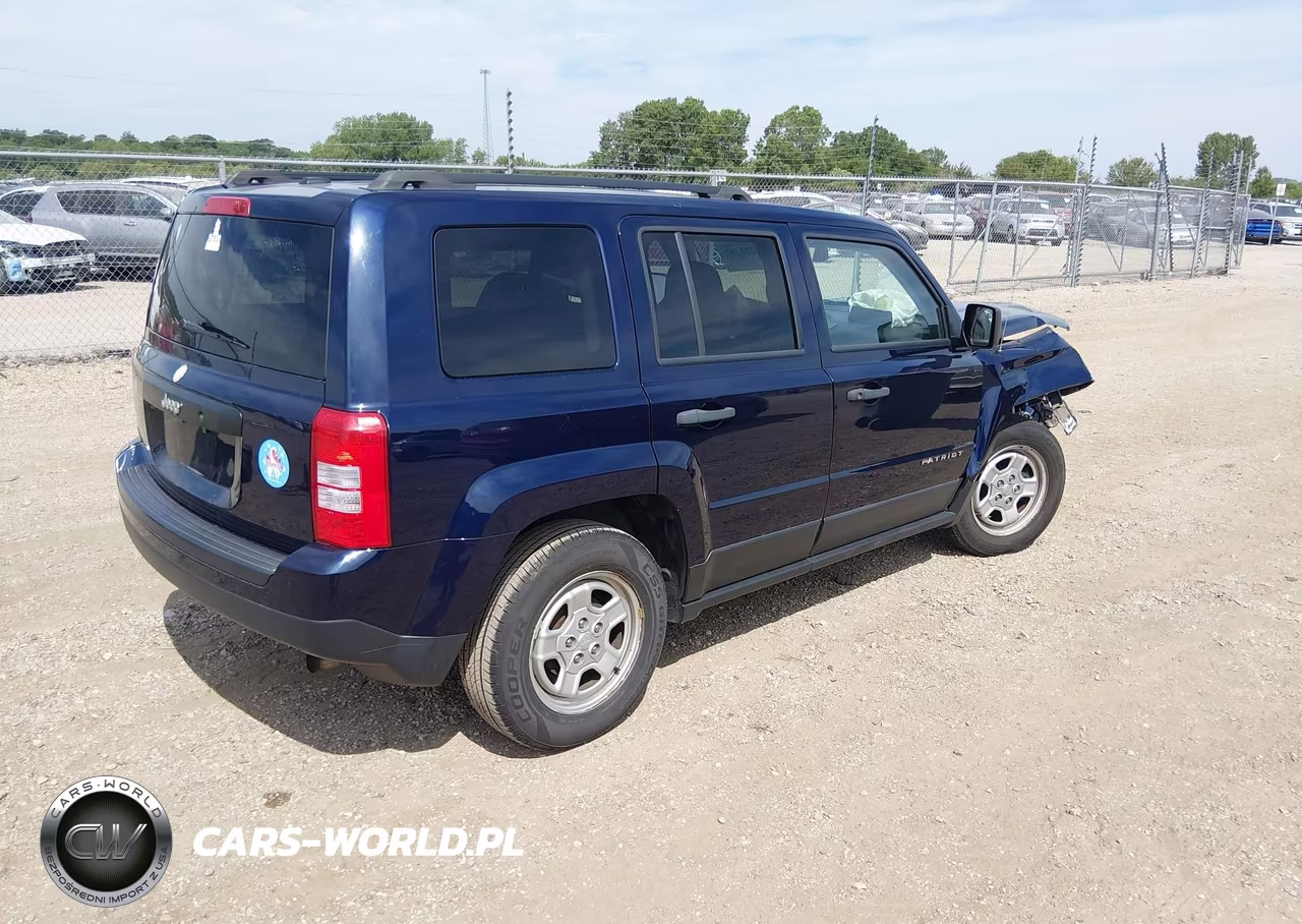 2017 Jeep Patriot Sport Fwd VIN:1C4NJPBA5HD171316 - 4