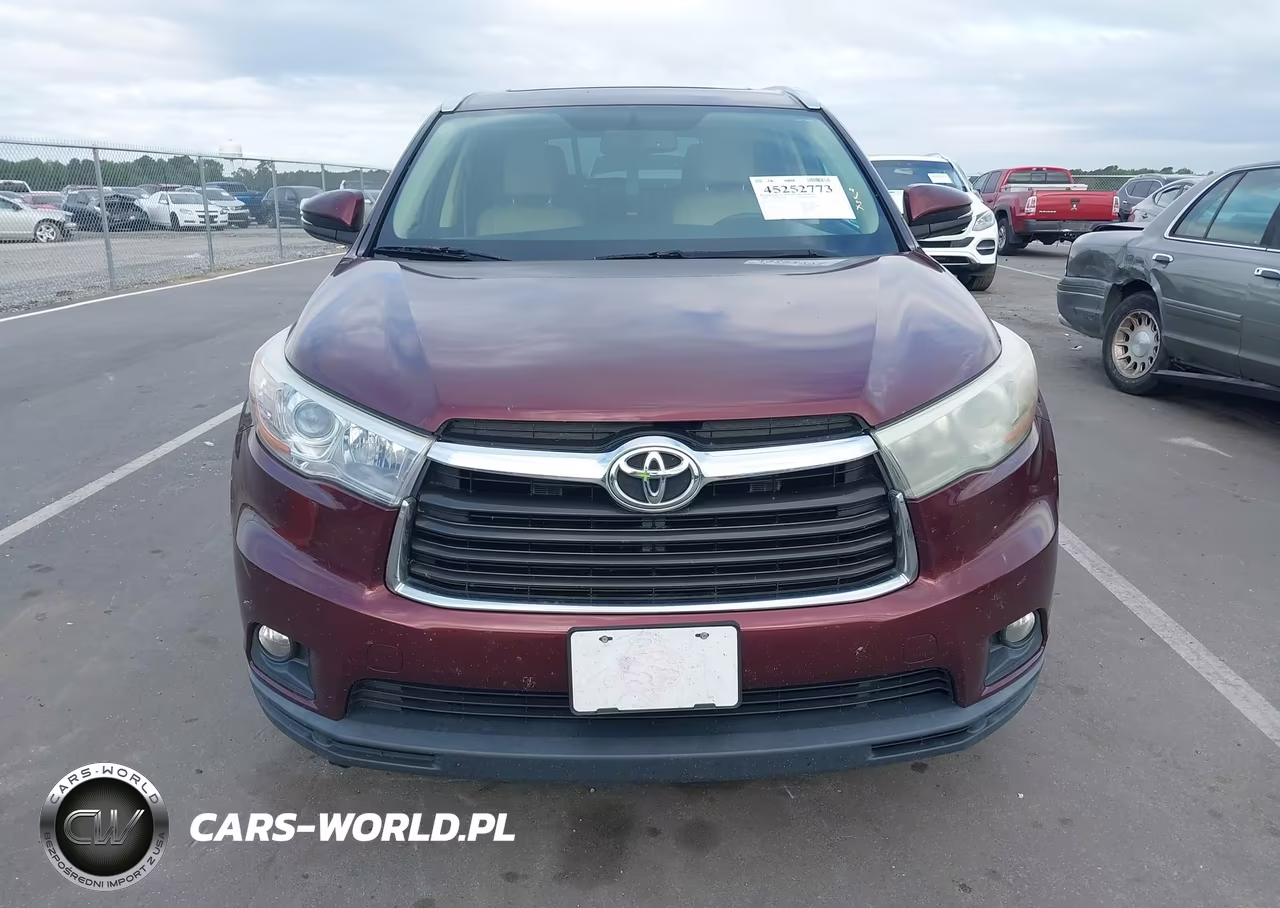2015 Toyota Highlander Xle V6 VIN:5TDJKRFH6FS080703 - 12
