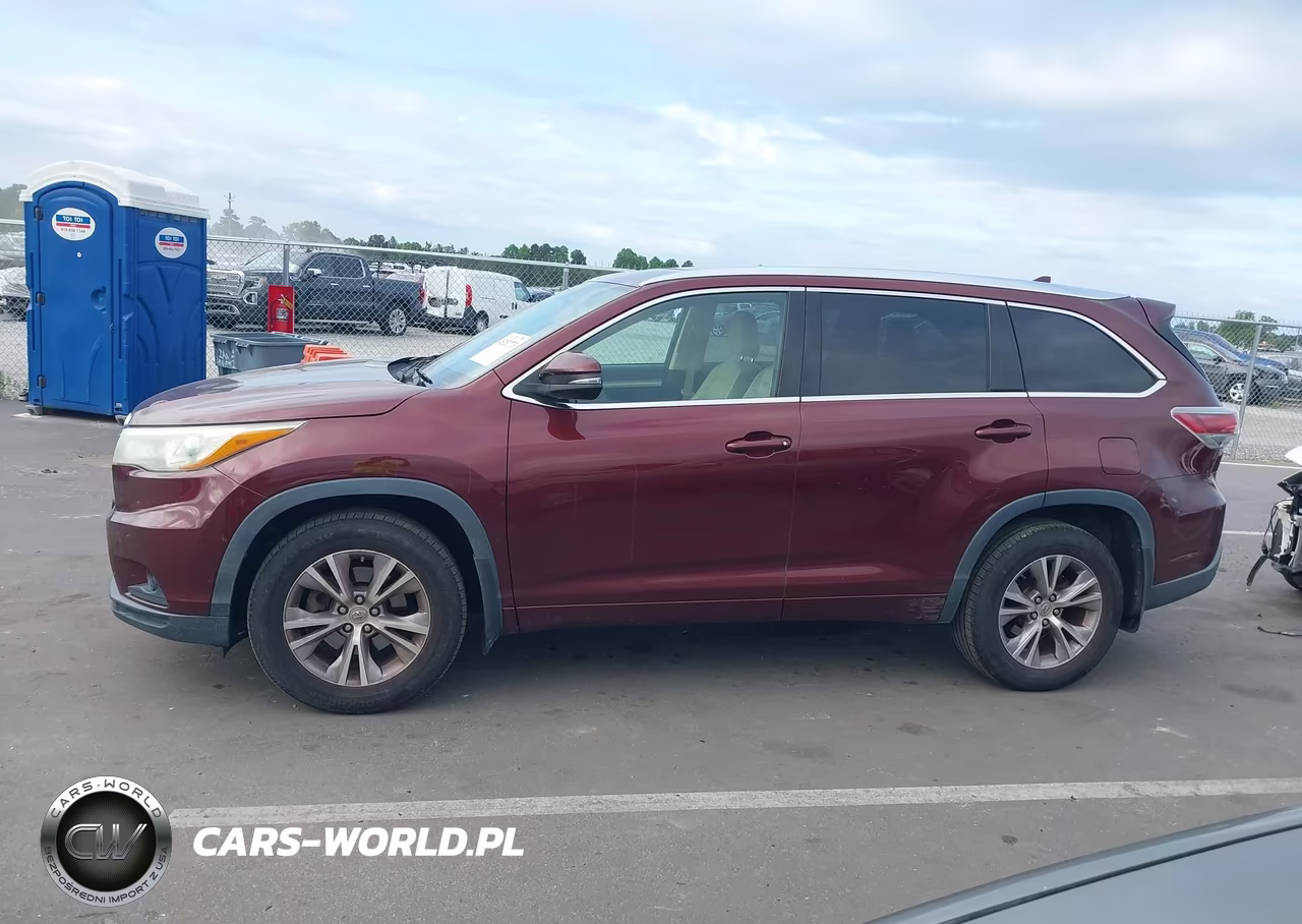 2015 Toyota Highlander Xle V6 VIN:5TDJKRFH6FS080703 - 14