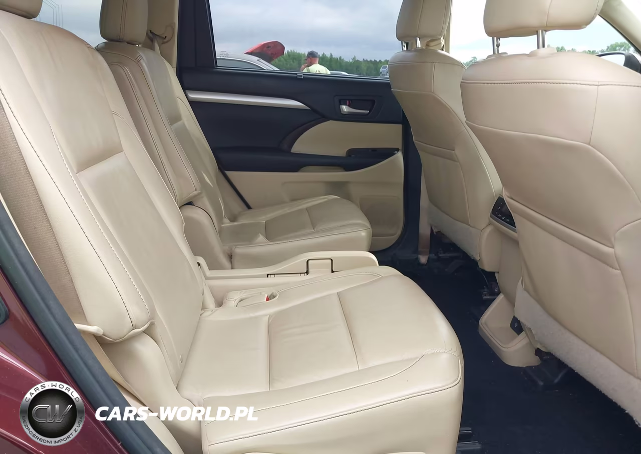 2015 Toyota Highlander Xle V6 VIN:5TDJKRFH6FS080703 - 8
