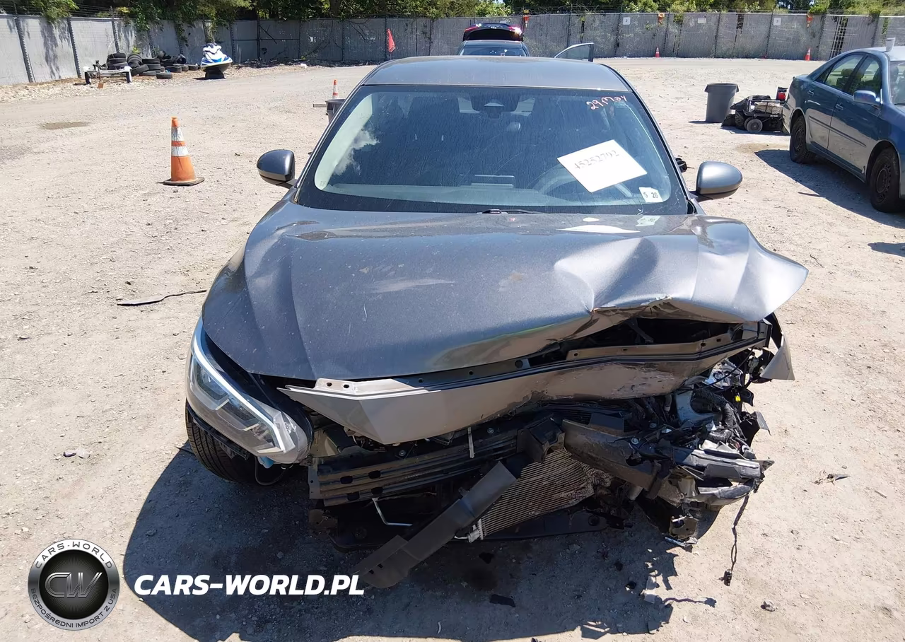 2021 Nissan Sentra S Xtronic Cvt VIN:3N1AB8BV9MY230236 - 13