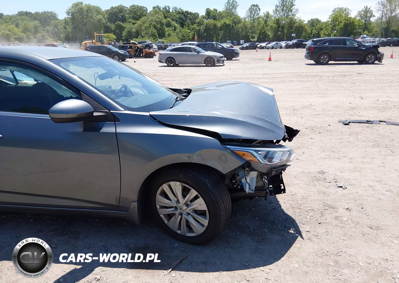 2021 Nissan Sentra S Xtronic Cvt VIN:3N1AB8BV9MY230236 - 18
