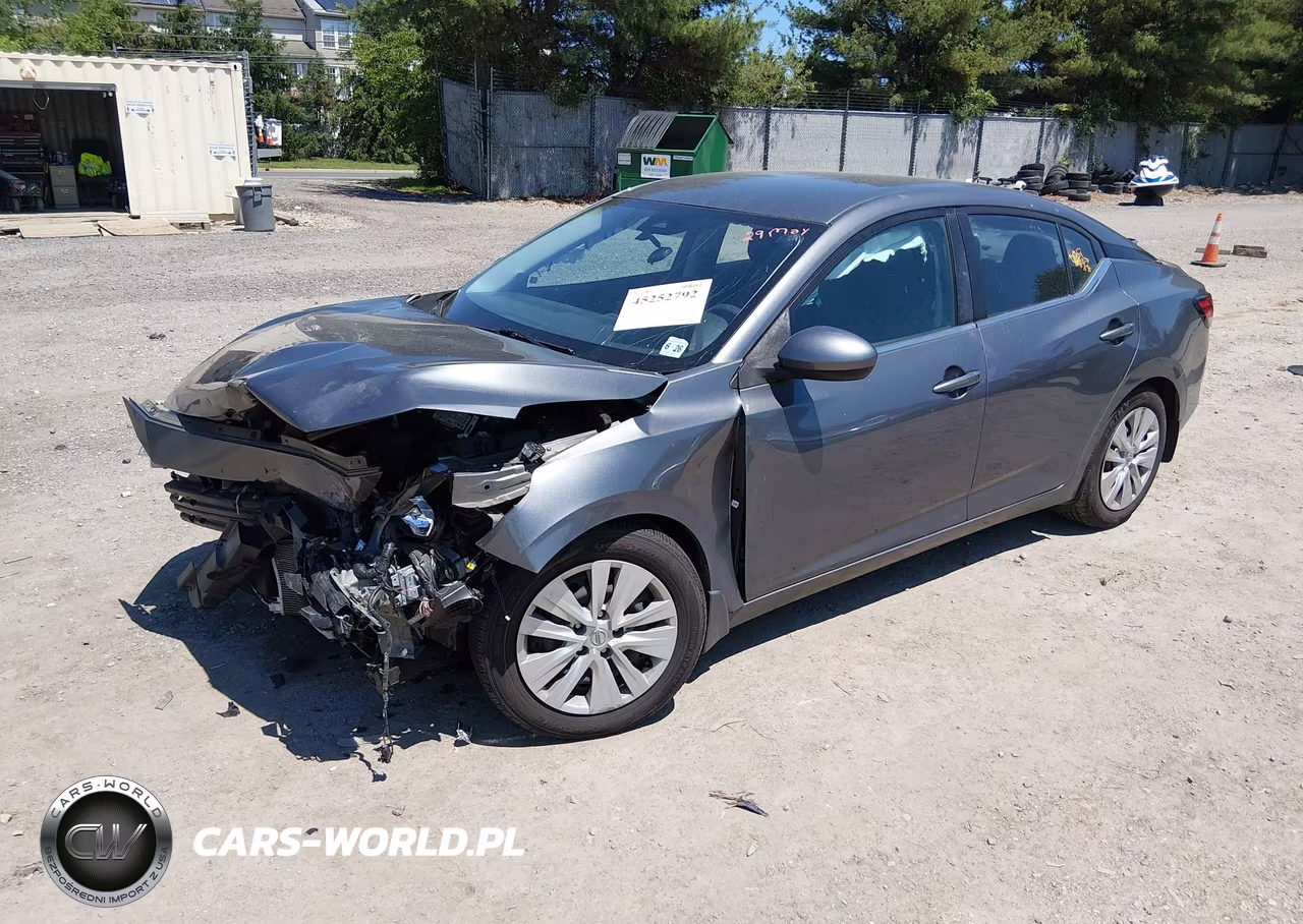 2021 Nissan Sentra S Xtronic Cvt VIN:3N1AB8BV9MY230236 - 2