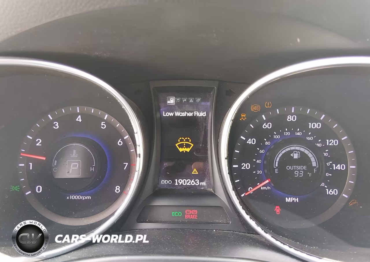 2014 Hyundai Santa Fe Gls VIN:KM8SR4HF3EU037294 - 7