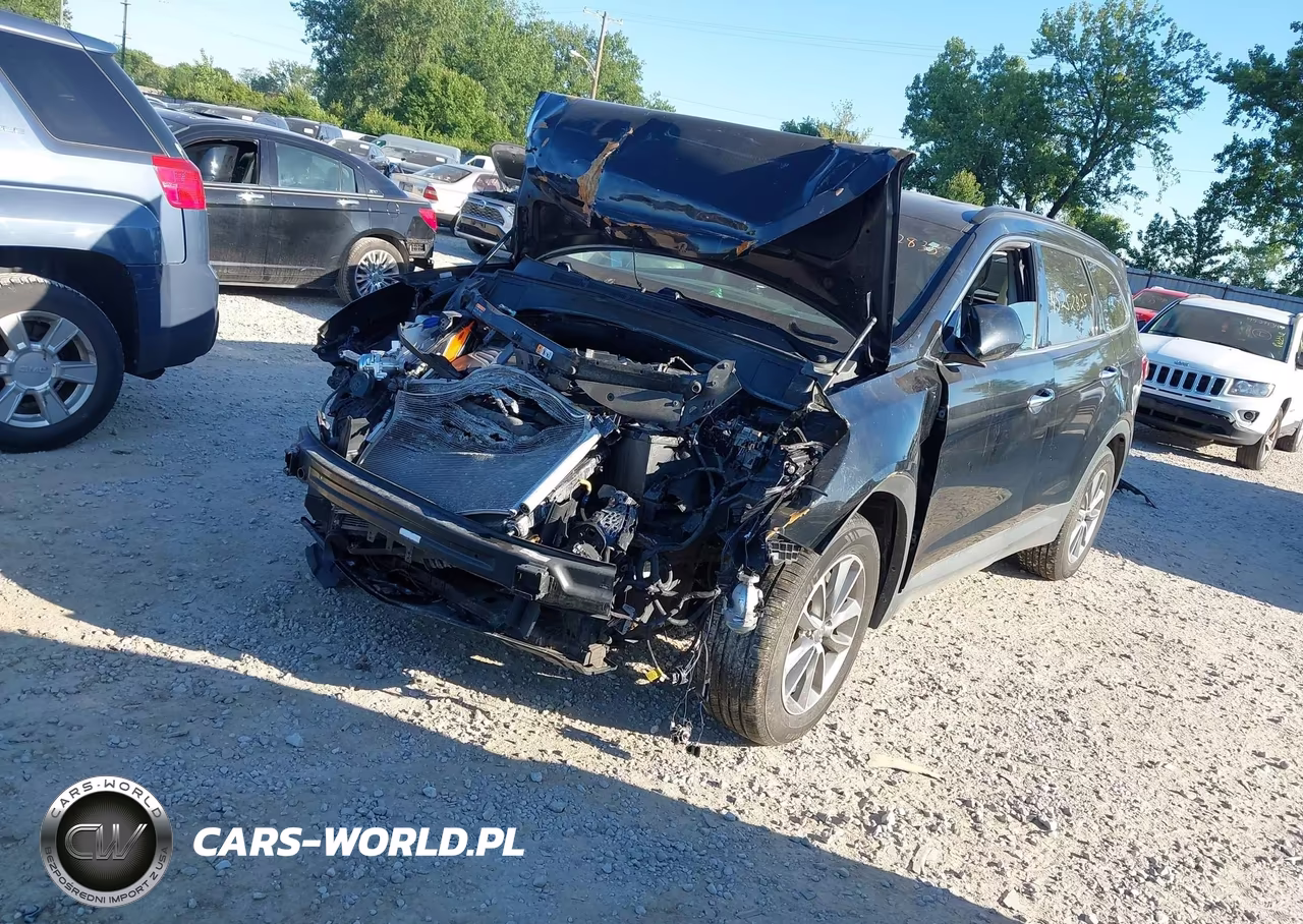 2017 Hyundai Santa Fe Se VIN:KM8SMDHF5HU216018 - 2