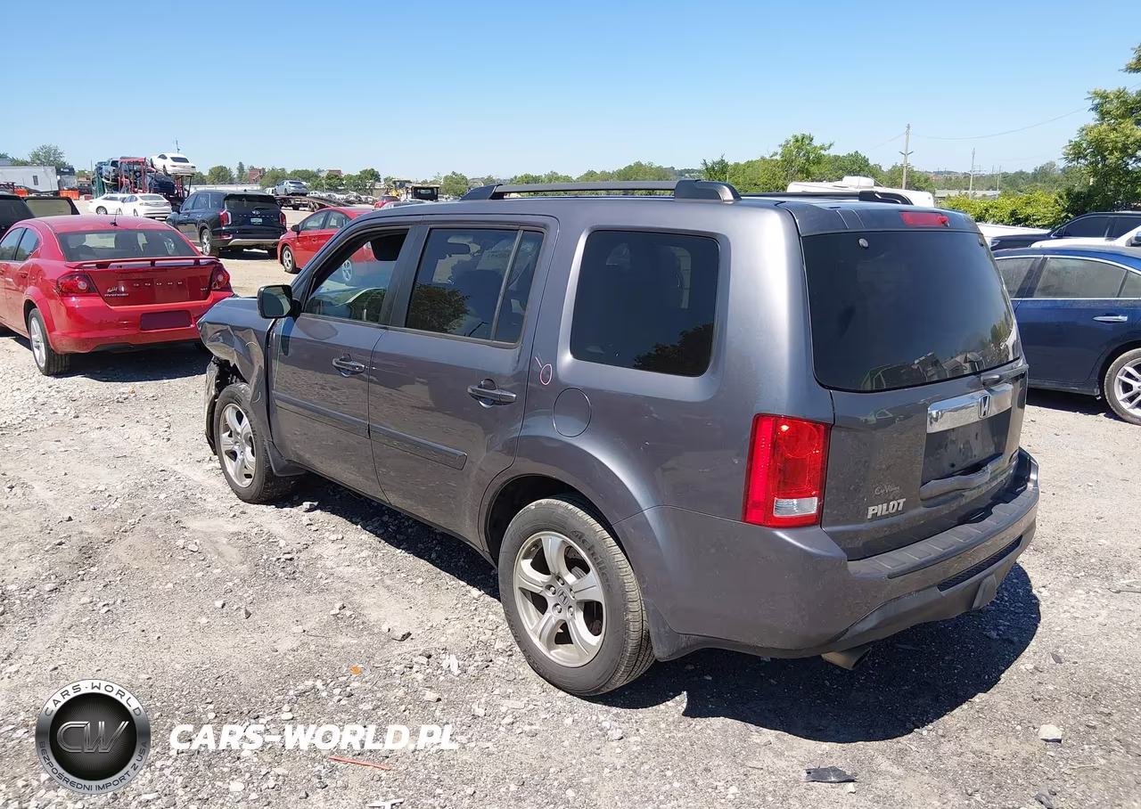 2015 Honda Pilot Ex VIN:5FNYF4H48FB068198 - 3