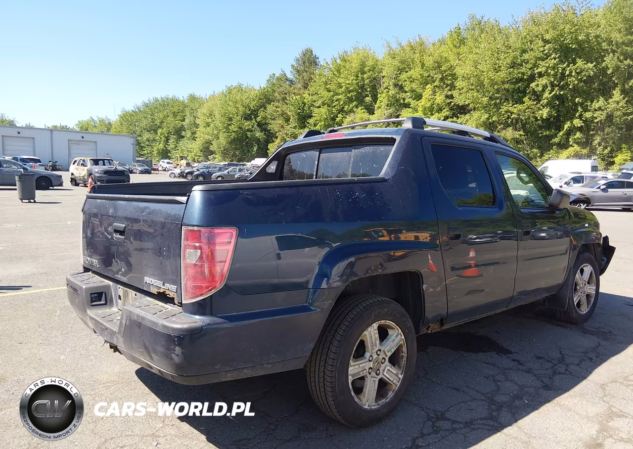 2009 Honda Ridgeline Rt VIN:5FPYK16279B108407 - 4