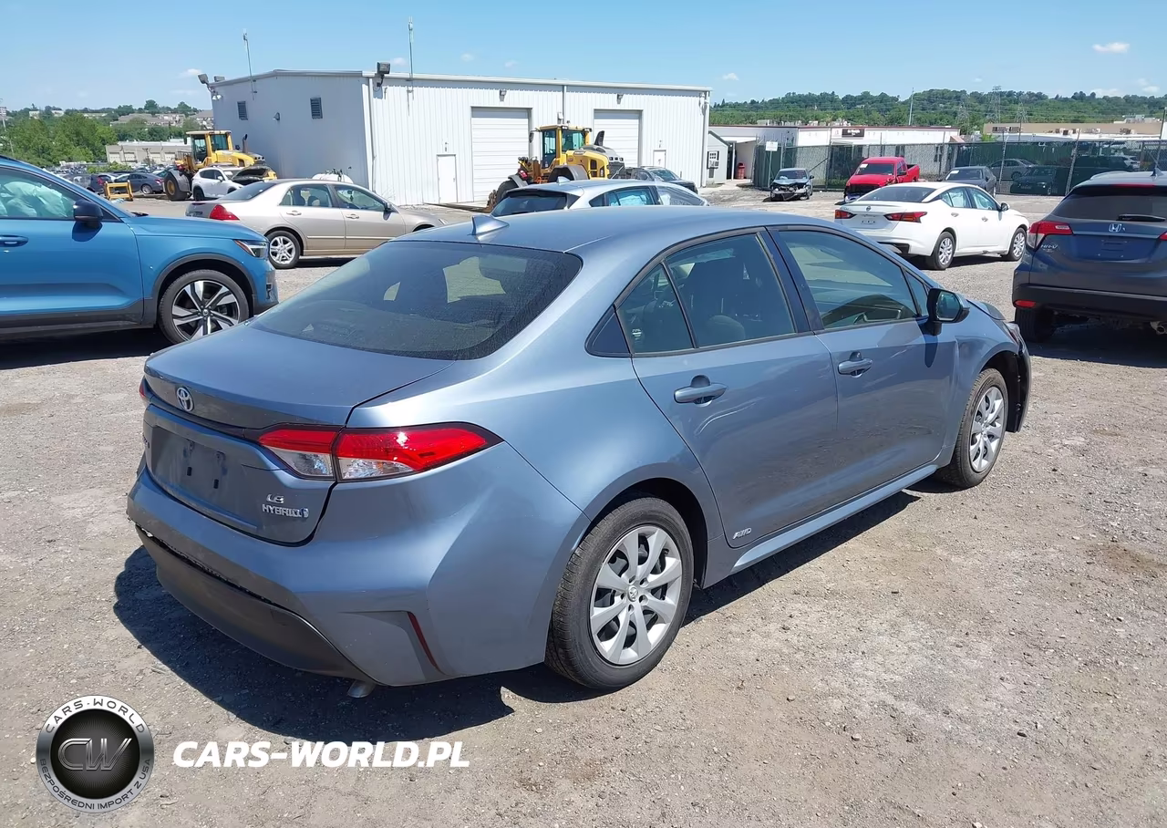 2023 Toyota Corolla Hybrid Le VIN:JTDBDMHE4P3001536 - 4
