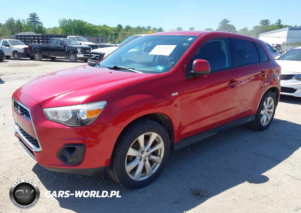 2014 Mitsubishi Outlander Sport Es VIN:4A4AR3AU6EE004537 - 2