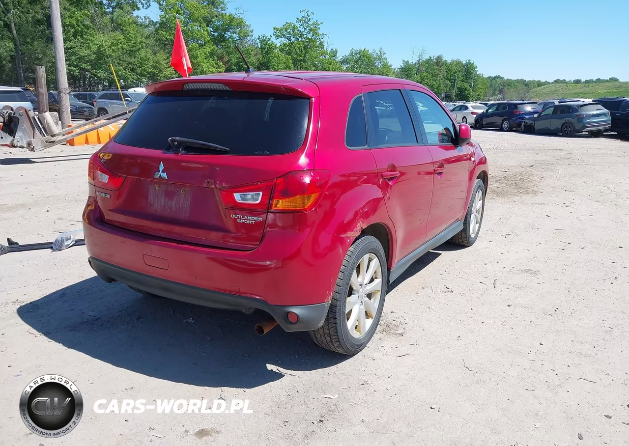 2014 Mitsubishi Outlander Sport Es VIN:4A4AR3AU6EE004537 - 4