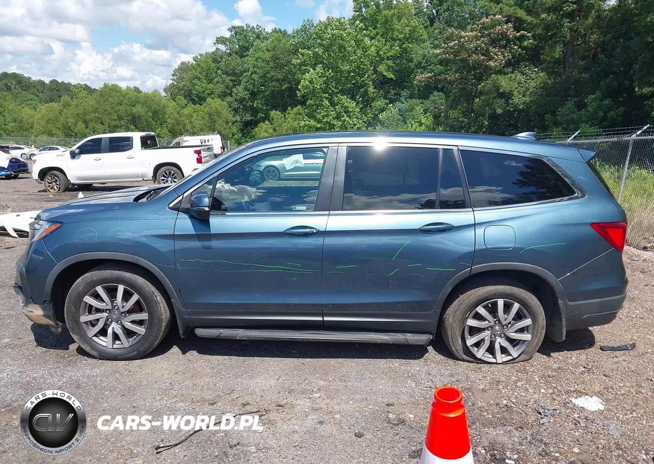 2021 Honda Pilot 2Wd Ex-L VIN:5FNYF5H51MB002684 - 14