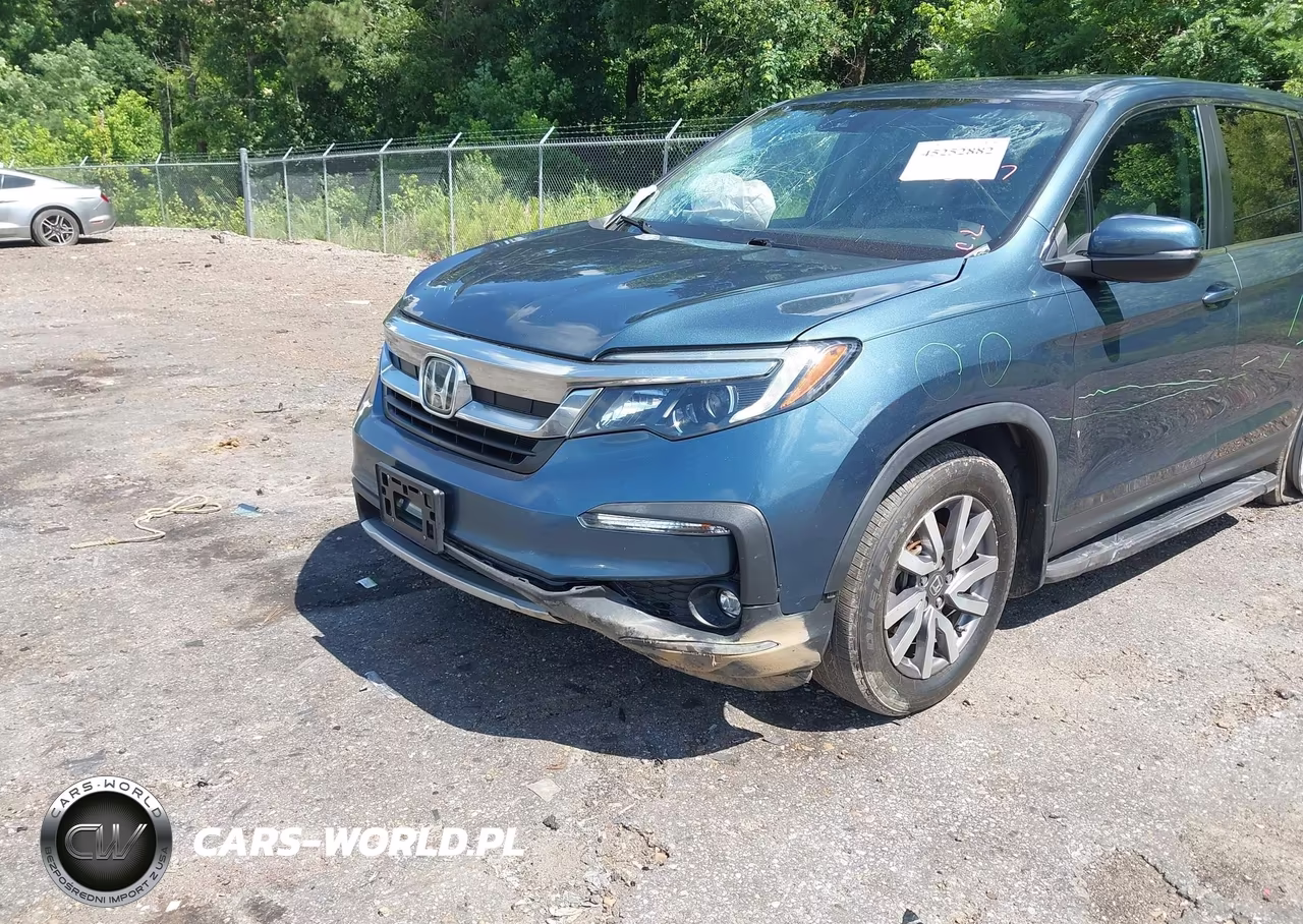 2021 Honda Pilot 2Wd Ex-L VIN:5FNYF5H51MB002684 - 6
