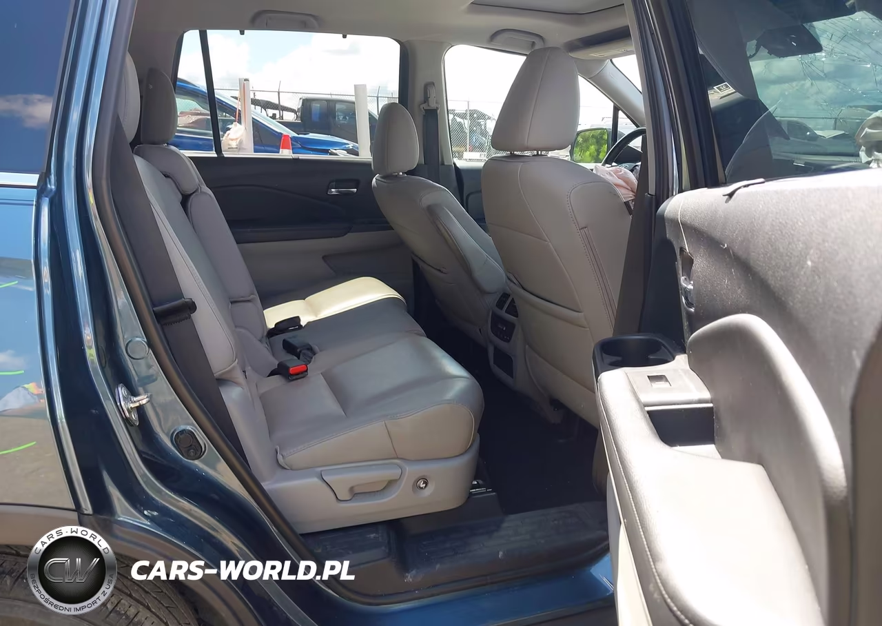 2021 Honda Pilot 2Wd Ex-L VIN:5FNYF5H51MB002684 - 8