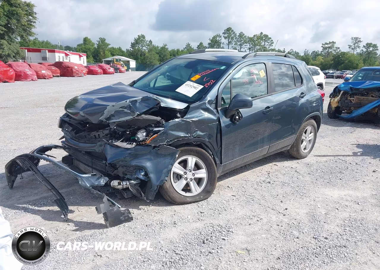 2022 Chevrolet Trax Awd Lt VIN:KL7CJPSM6NB532946 - 2