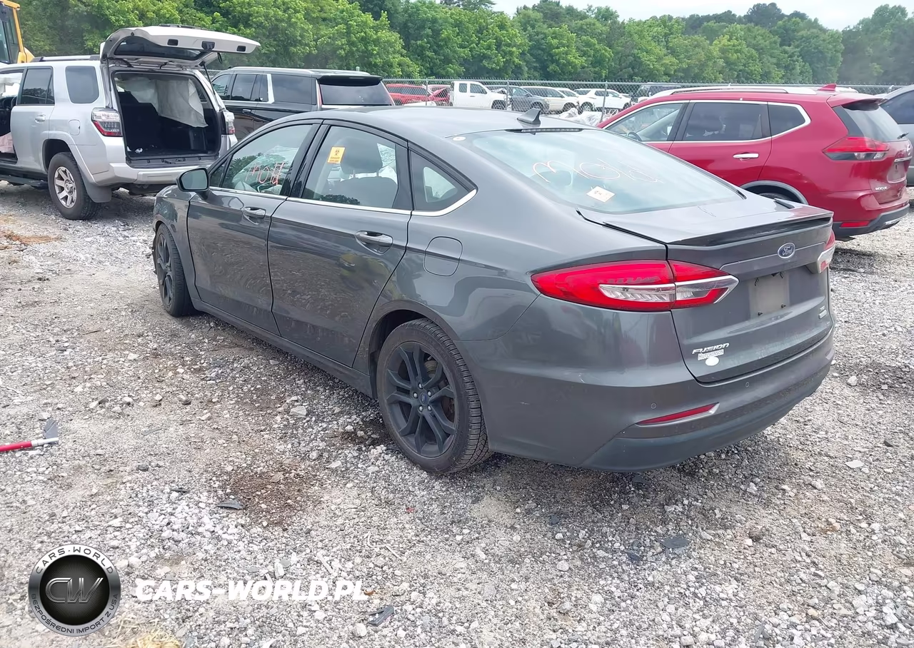 2020 Ford Fusion Se VIN:3FA6P0HD1LR122194 - 3