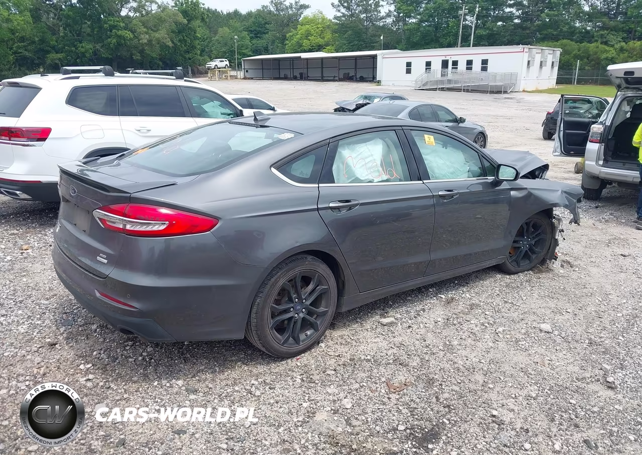 2020 Ford Fusion Se VIN:3FA6P0HD1LR122194 - 4