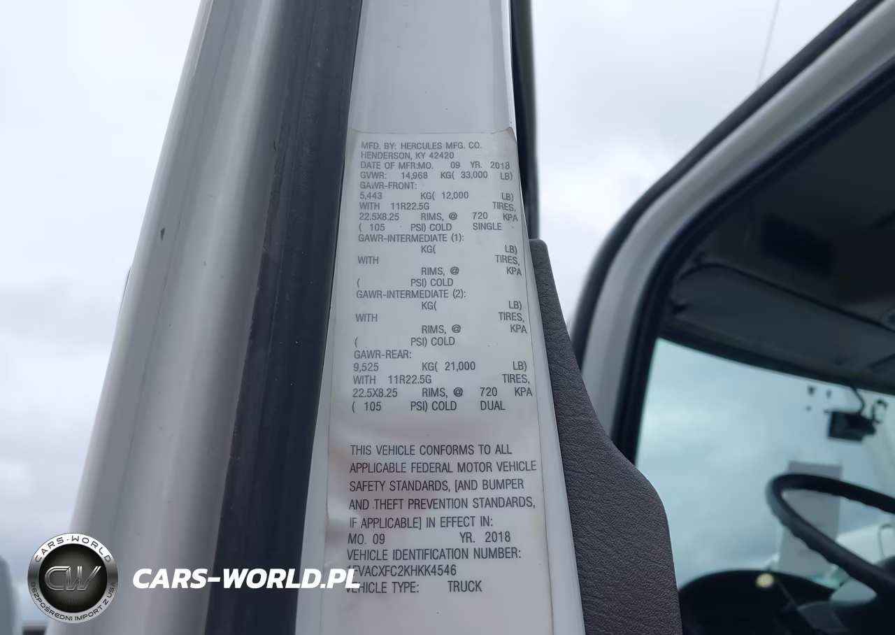 2019 Freightliner M2 106 VIN:1FVACXFC2KHKK4546 - 8