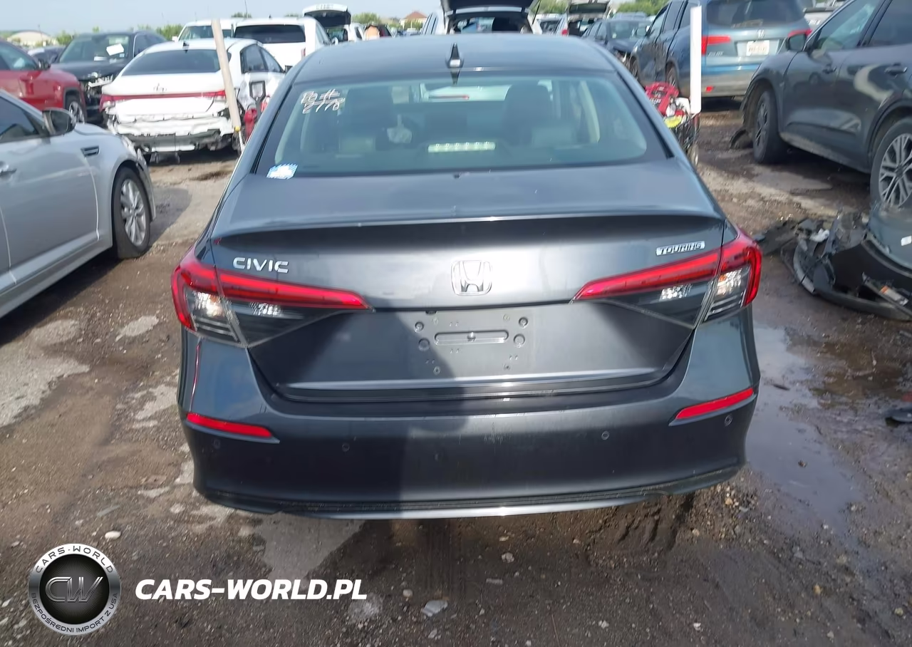 2022 Honda Civic Touring VIN:2HGFE1F92NH304054 - 17