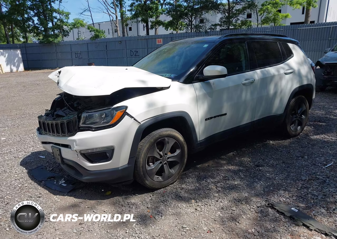 2021 Jeep Compass Altitude 4X4 VIN:3C4NJDBB8MT586433 - 2