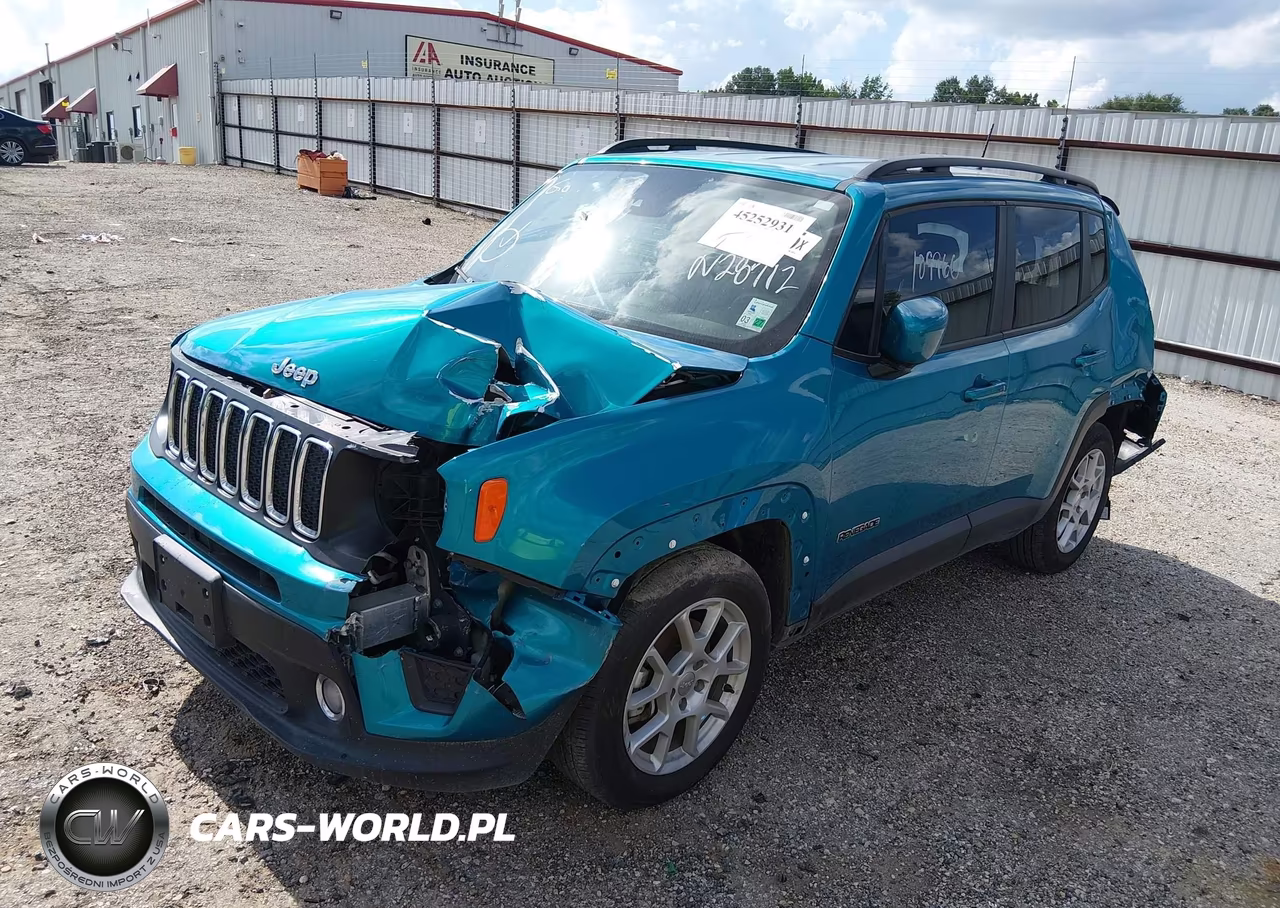 2021 Jeep Renegade Latitude Fwd VIN:ZACNJCBBXMPN28712 - 2