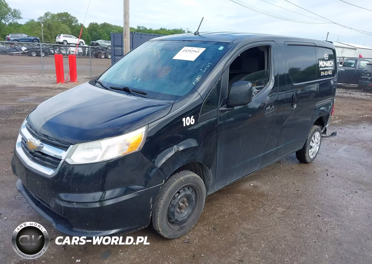 2015 Chevrolet City Express 1Lt VIN:3N63M0ZN0FK704987 - 2