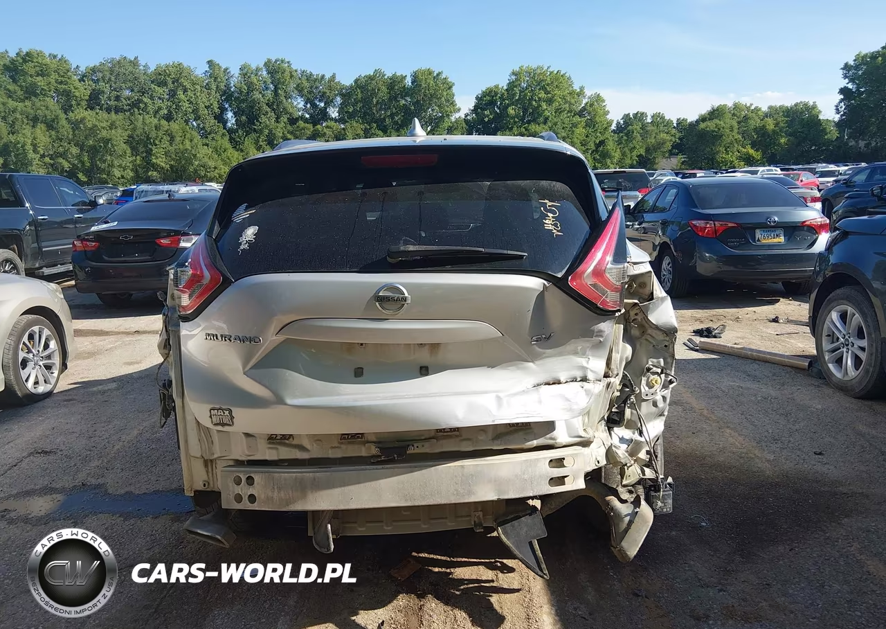 2017 Nissan Murano Sv VIN:5N1AZ2MG1HN163196 - 17
