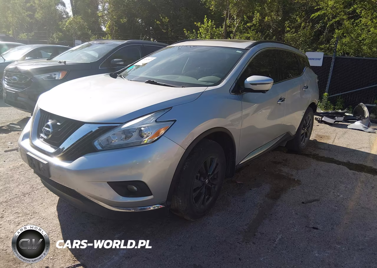 2017 Nissan Murano Sv VIN:5N1AZ2MG1HN163196 - 2