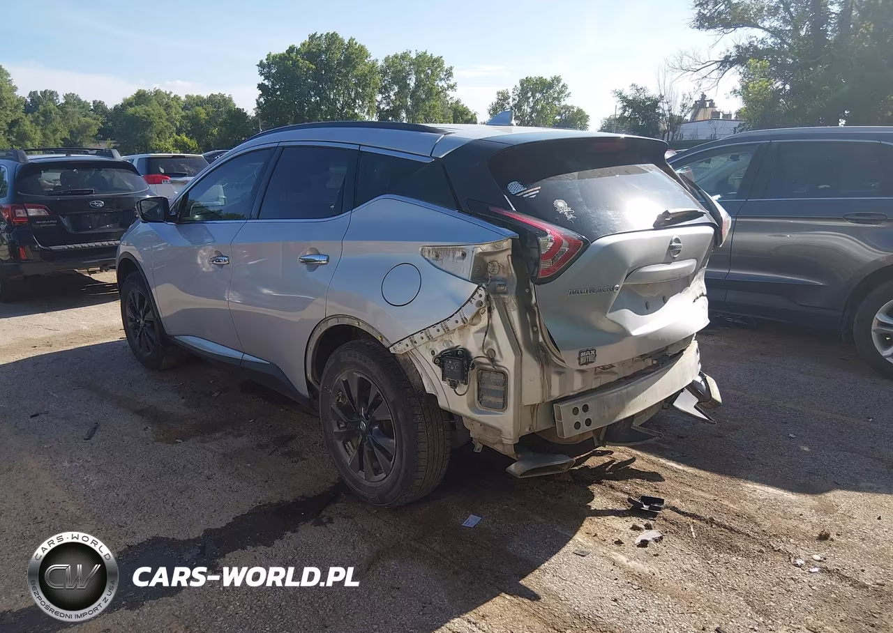 2017 Nissan Murano Sv VIN:5N1AZ2MG1HN163196 - 3