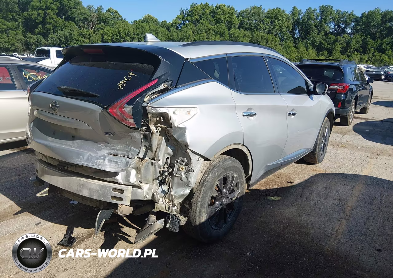 2017 Nissan Murano Sv VIN:5N1AZ2MG1HN163196 - 4