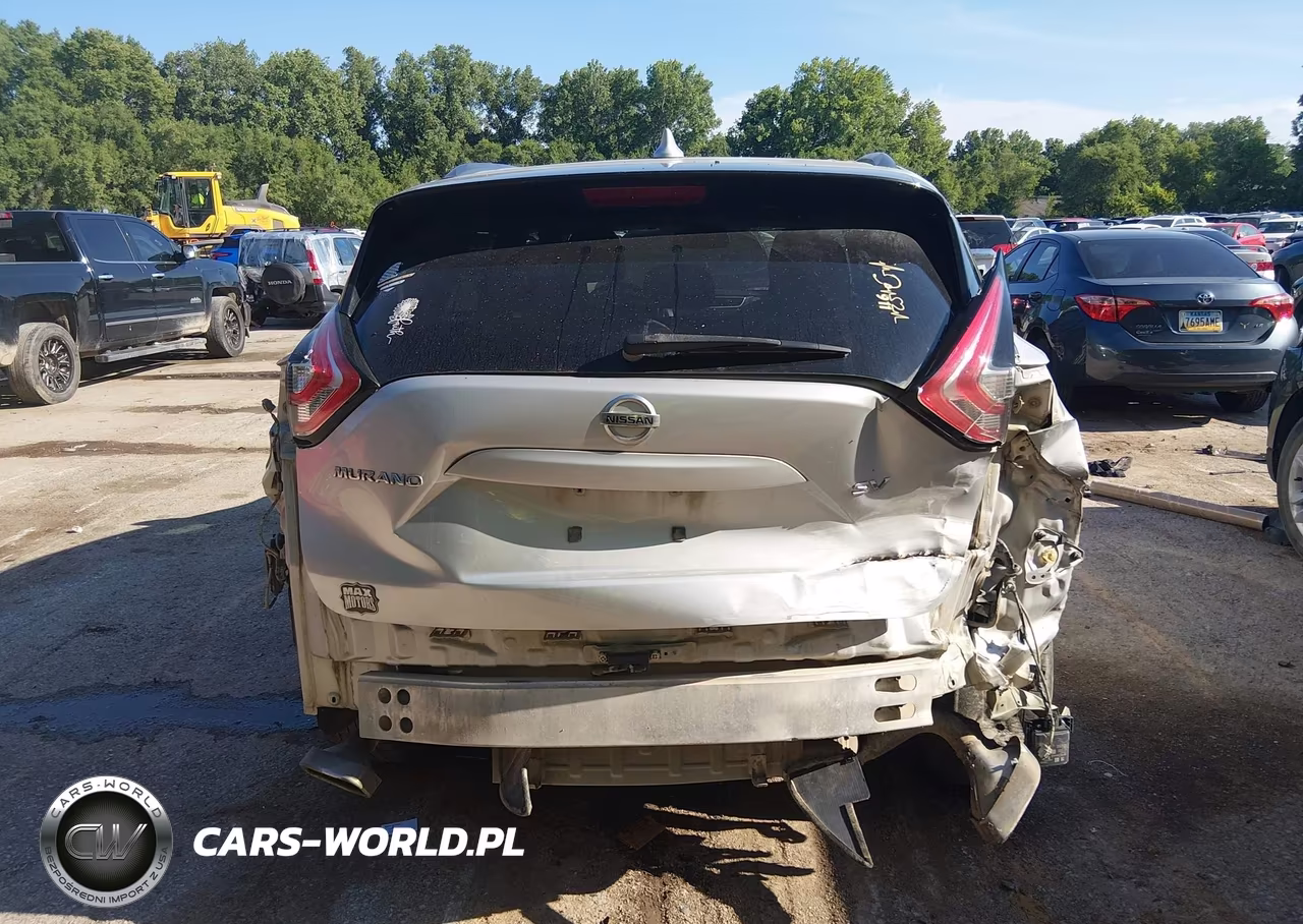 2017 Nissan Murano Sv VIN:5N1AZ2MG1HN163196 - 6
