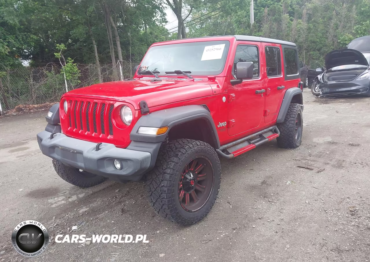 2018 Jeep Wrangler Unlimited Sport S 4X4 VIN:1C4HJXDG0JW307411 - 2