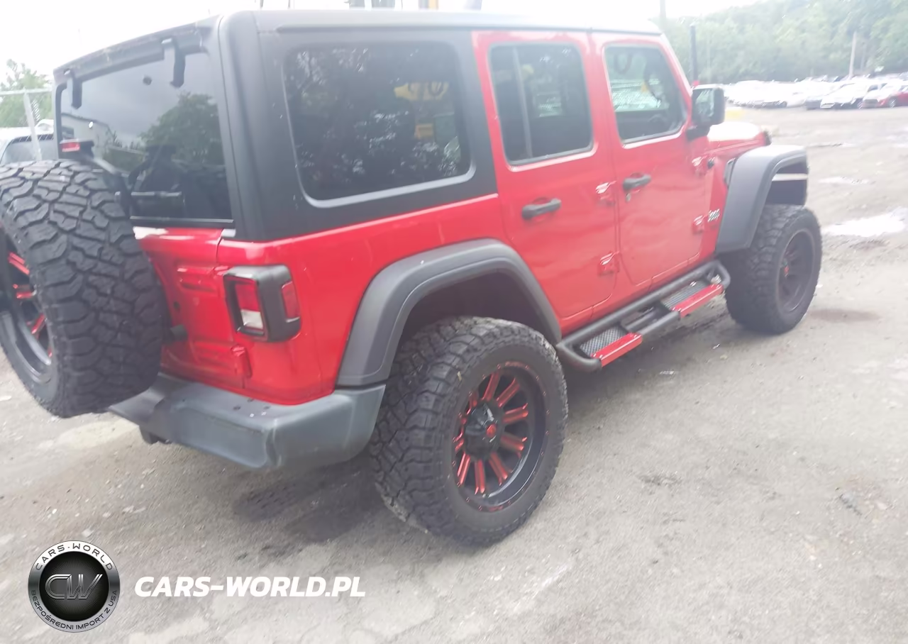 2018 Jeep Wrangler Unlimited Sport S 4X4 VIN:1C4HJXDG0JW307411 - 4