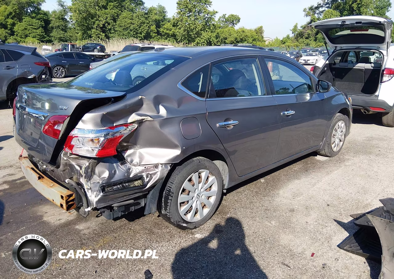 2016 Nissan Sentra Sv VIN:3N1AB7AP4GL659993 - 4