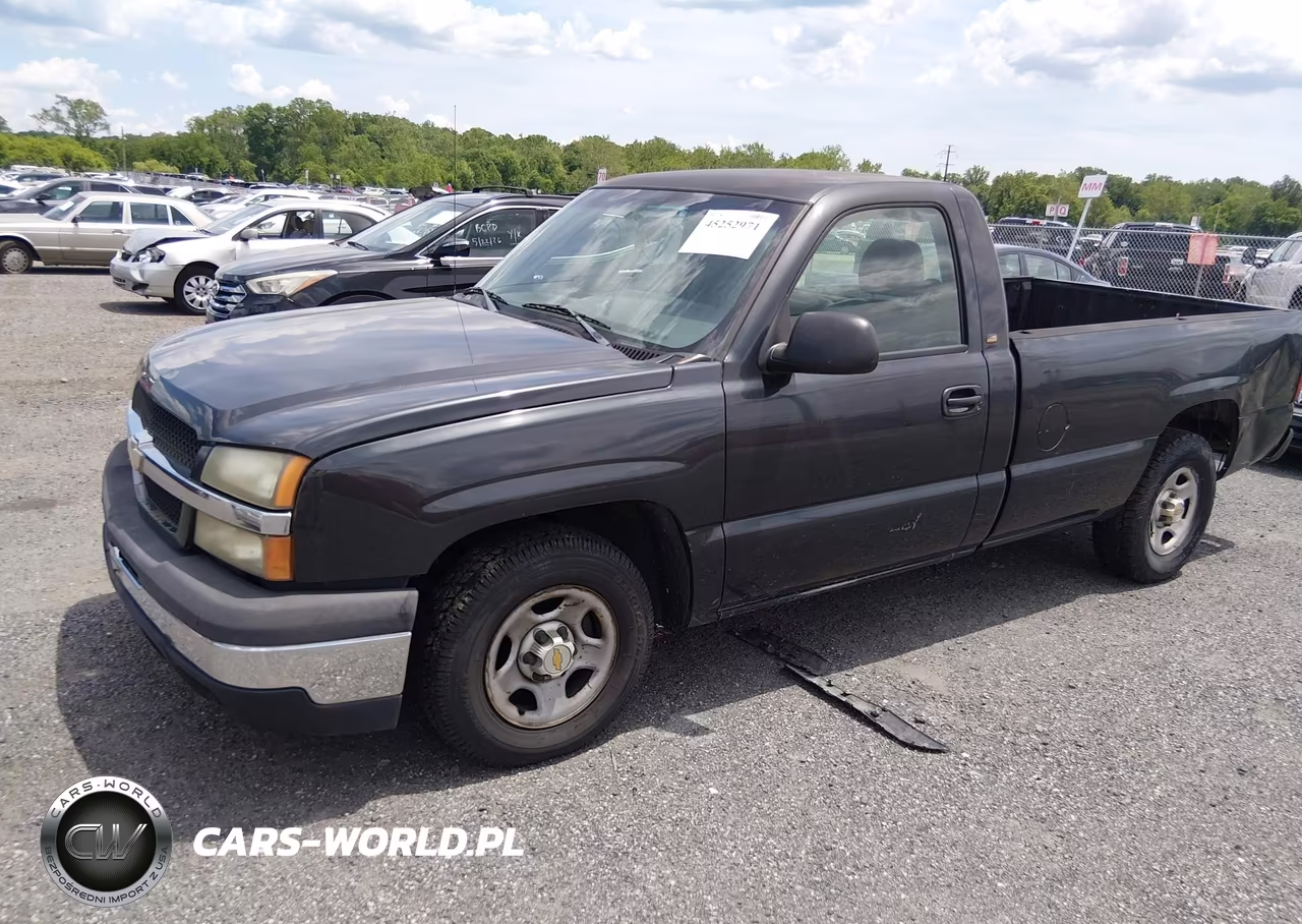 2004 Chevrolet Silverado 1500 Work Truck VIN:1GCEC14X14Z111636 - 2