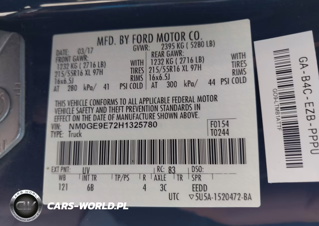 2017 Ford Transit Connect Xl VIN:NM0GE9E72H1325780 - 9