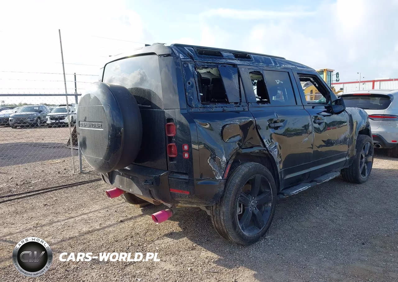 2025 Land Rover Defender 110 P400 X-Dynamic Se VIN:SALE27EU9S2386874 - 4