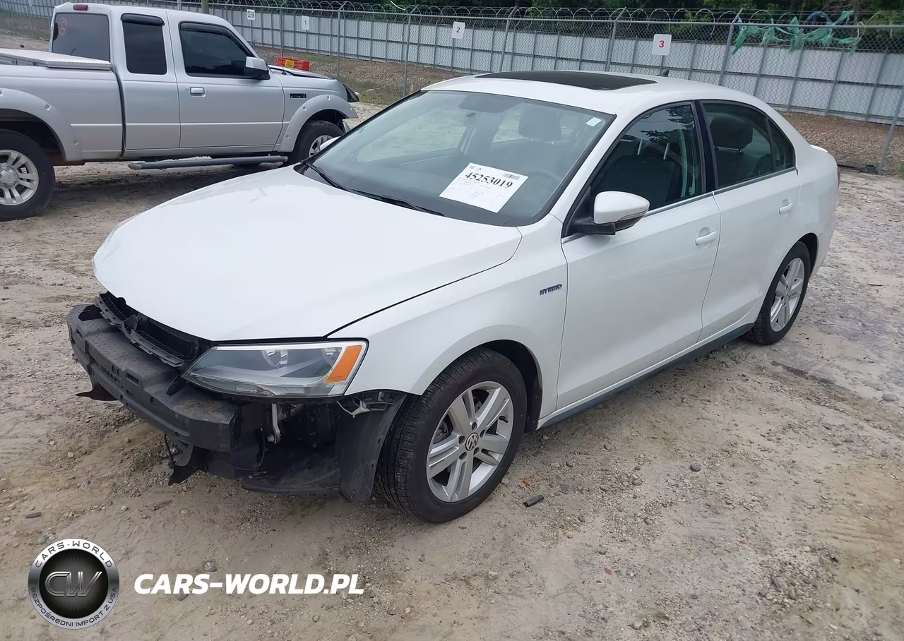 2013 Volkswagen Jetta Hybrid Sel VIN:3VW637AJ6DM283098 - 2