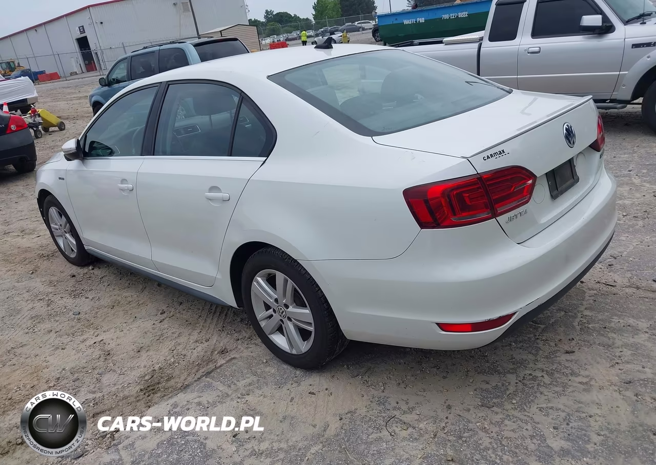 2013 Volkswagen Jetta Hybrid Sel VIN:3VW637AJ6DM283098 - 3