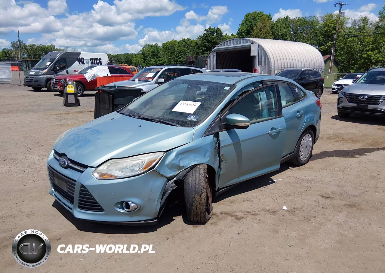 2012 Ford Focus Se VIN:1FAHP3F25CL229534 - 2