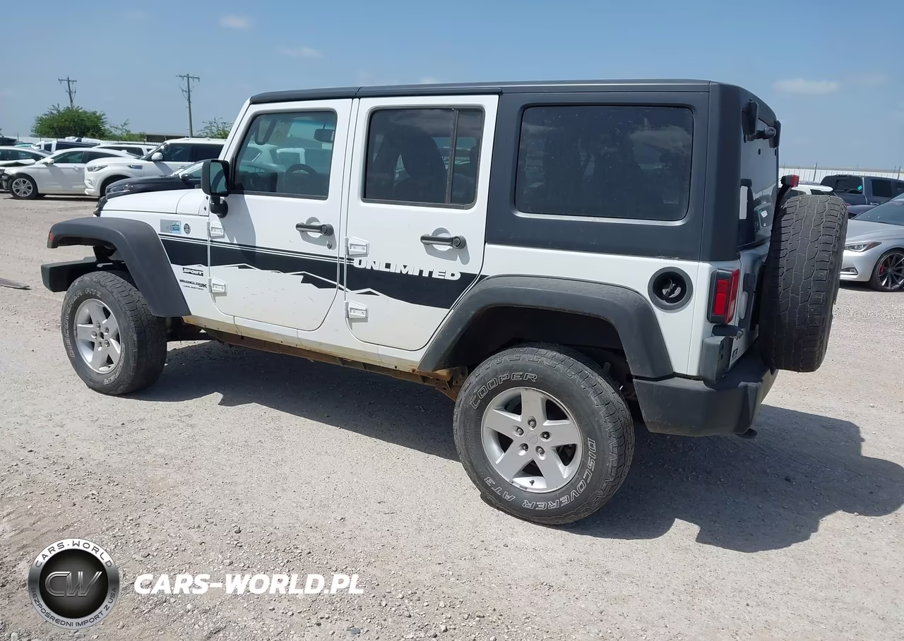 2018 Jeep Wrangler Jk Unlimited Sport S 4X4 VIN:1C4BJWDG3JL859289 - 3