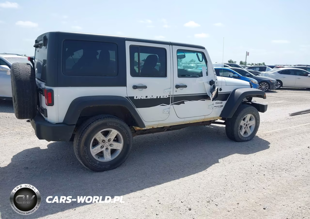 2018 Jeep Wrangler Jk Unlimited Sport S 4X4 VIN:1C4BJWDG3JL859289 - 4