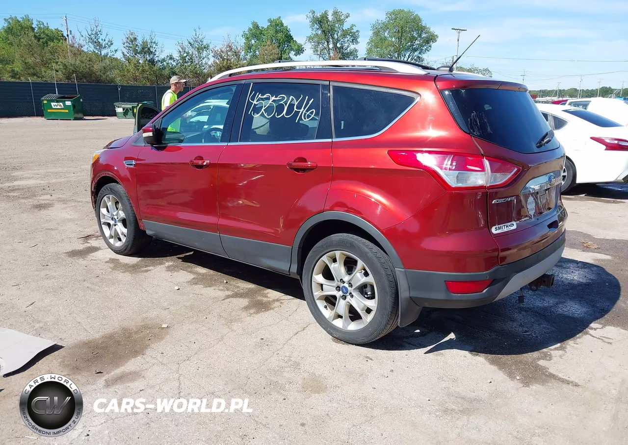 2014 Ford Escape Titanium VIN:1FMCU9J91EUB13454 - 3