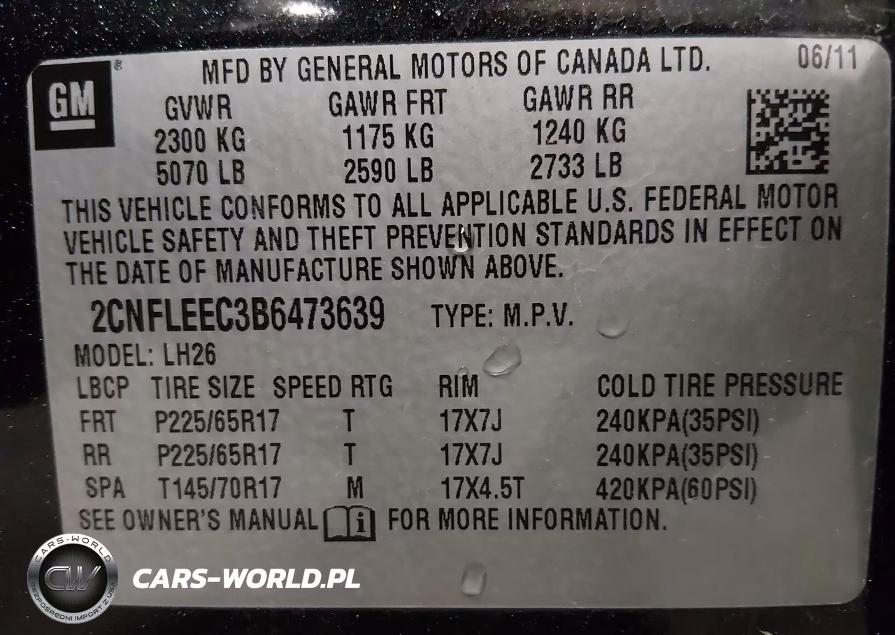 2011 Chevrolet Equinox 1Lt VIN:2CNFLEEC3B6473639 - 9