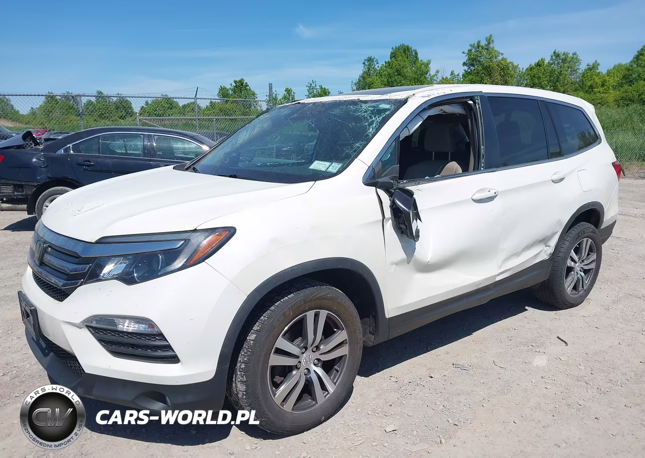 2017 Honda Pilot Ex-L VIN:5FNYF6H62HB074403 - 2