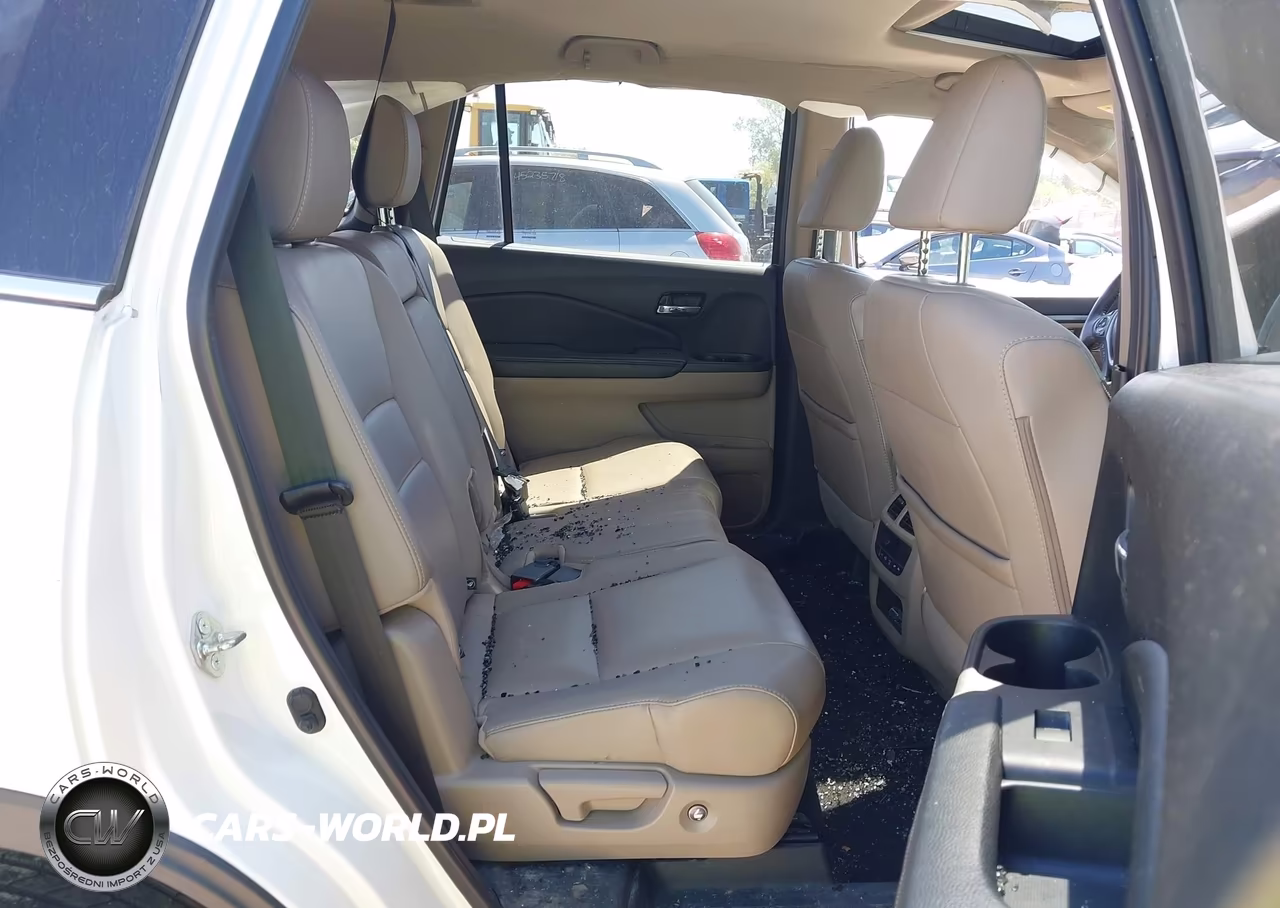 2017 Honda Pilot Ex-L VIN:5FNYF6H62HB074403 - 8