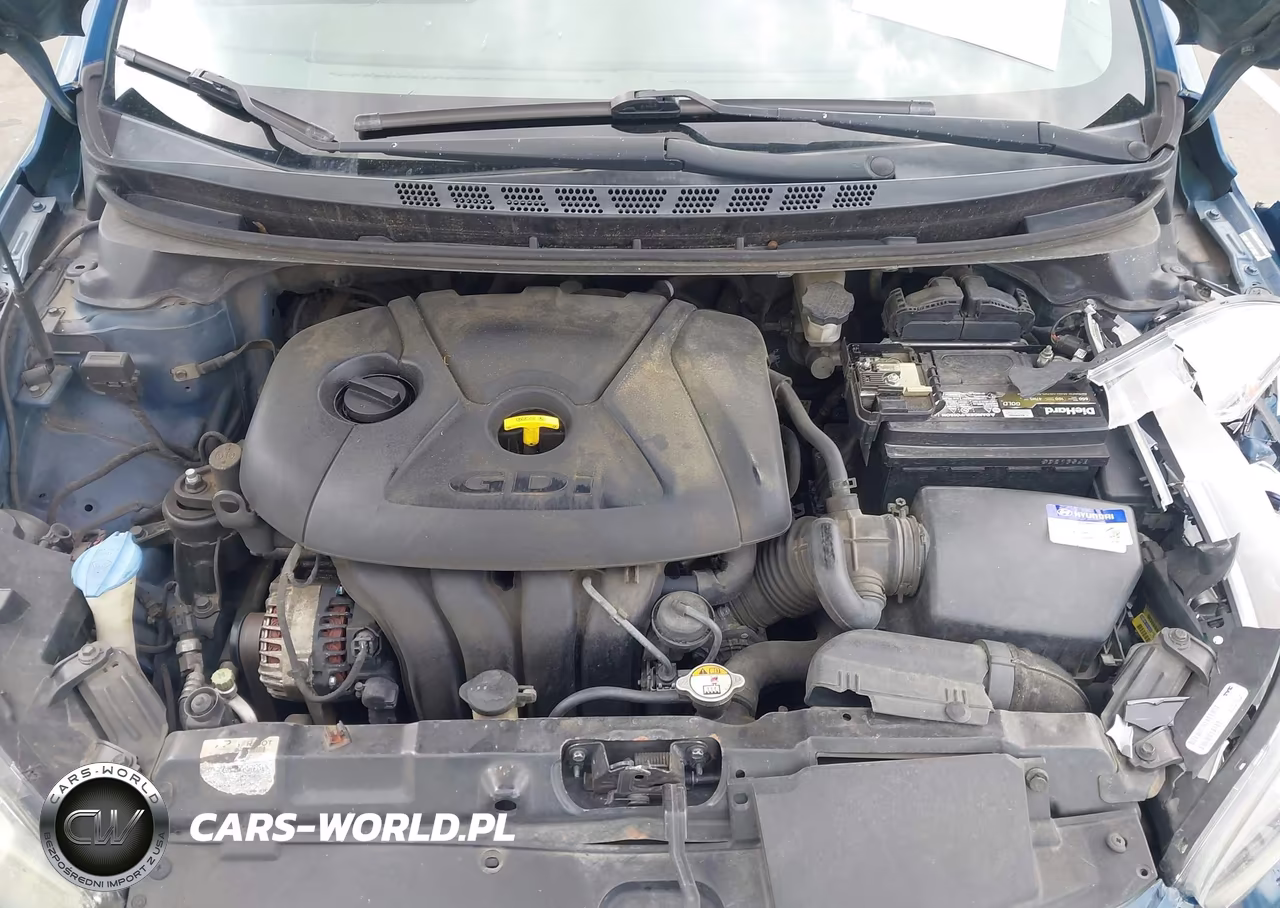 2014 Hyundai Elantra Sport VIN:KMHDH4AH2EU211122 - 10